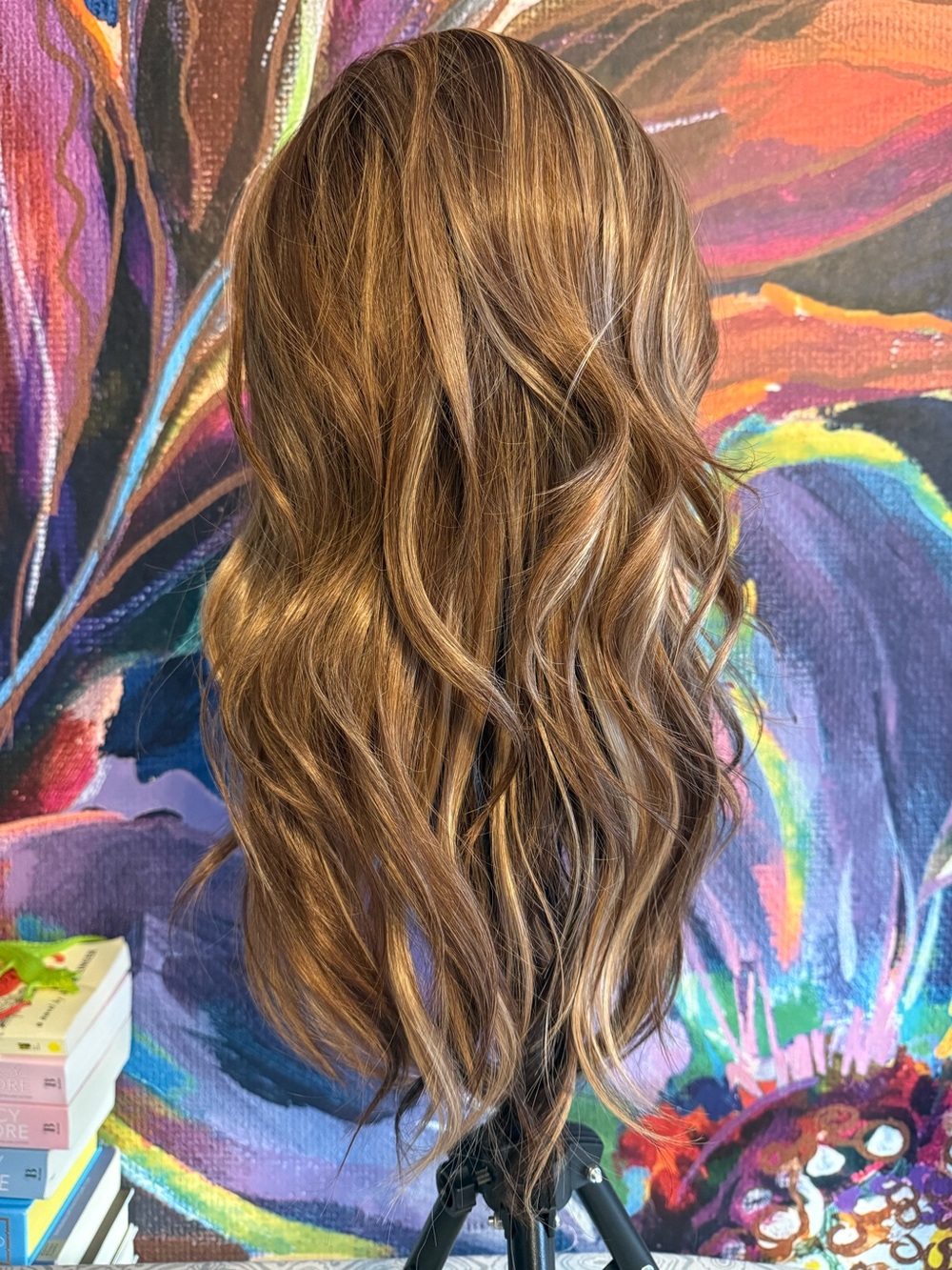 CSC Bebe Molasses Honey Brunette Blonde Balayage Lace Front Wig NWLT - Picture 5 of 6